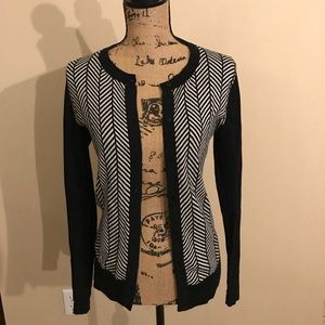 Black and White Cardigan